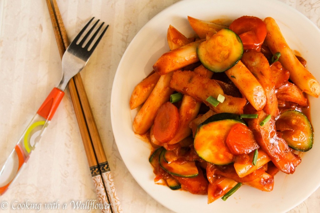 Korean Rice Cakes Cooking With A Wallflower