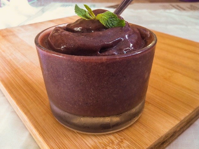 Acai Banana Ice Cream