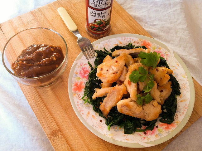 Thai Chicken with Coconut Peanut Sauce