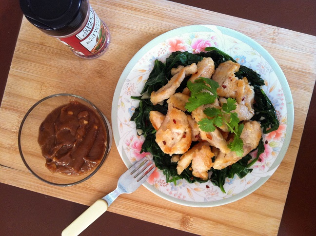 Thai Chicken with Coconut Peanut Sauce | Cooking with a Wallflower