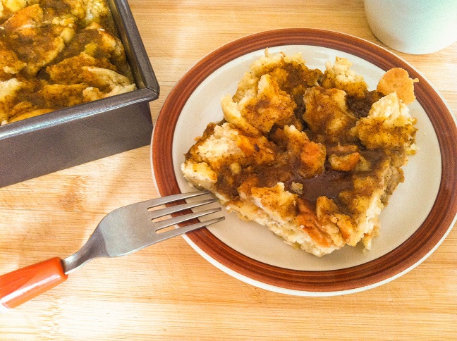 Baked Pumpkin Pie French Toast