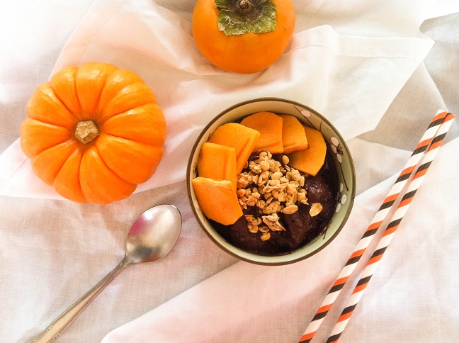 Acai Berry Pumpkin Bowl | Cooking with a Wallflower