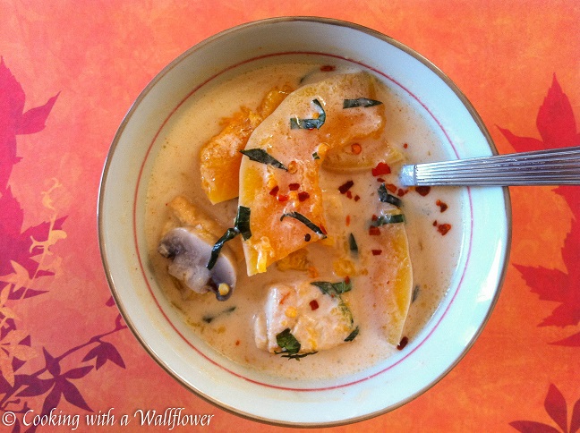 Butternut Squash Coconut Cream Soup | Cooking with a Wallflower