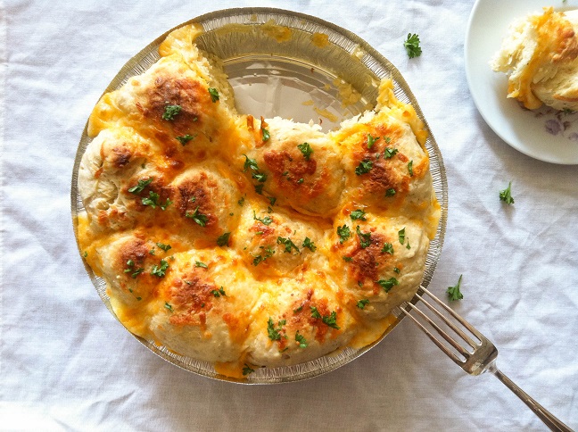 Cheesy Garlic Pull Apart Bread