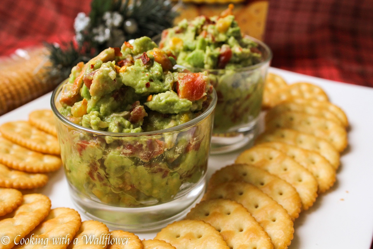 Loaded Chicken Guacamole - Cooking with a Wallflower