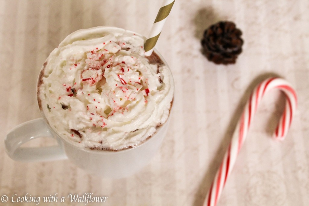 Peppermint Hot Chocolate | Cooking with a Wallflower