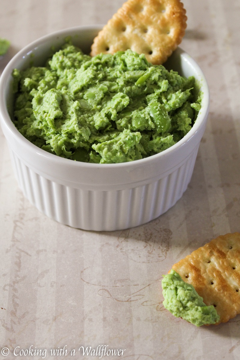 Garlic Edamame Purée Dip Cooking with a Wallflower