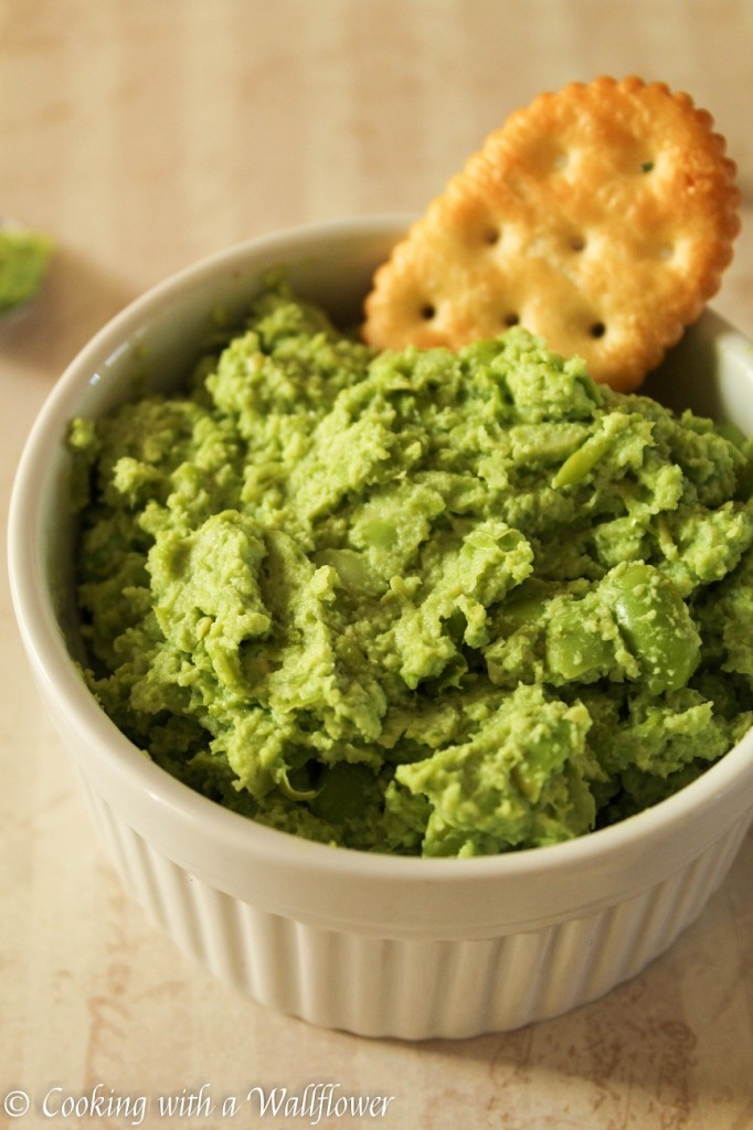 Garlic Edamame Purée Dip Cooking with a Wallflower