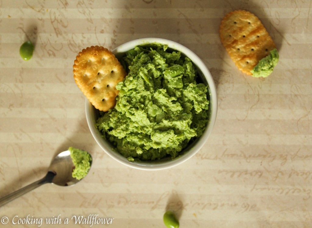 Garlic Edamame Purée Dip Cooking with a Wallflower