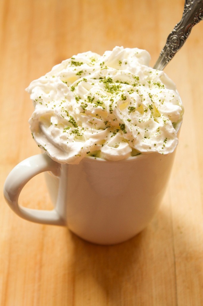 Green Tea White Hot Chocolate | Cooking with a Wallflower