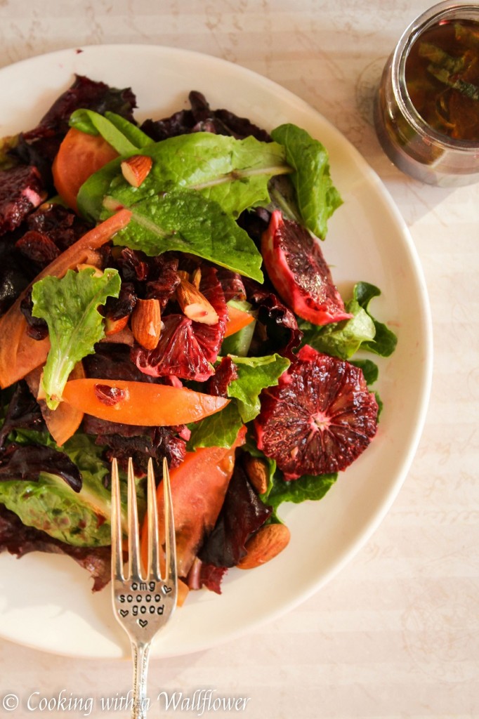 Citrus Salad with Blood Orange Balsamic Vinaigrette | Cooking with a Wallflower