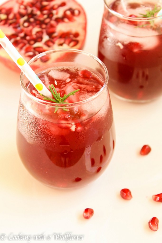 Pomegranate Lemonade | Cooking with a Wallflower