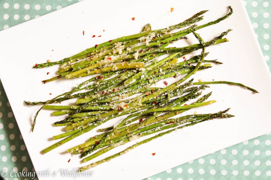 Roasted Parmesan Asparagus | Cooking with a Wallflower