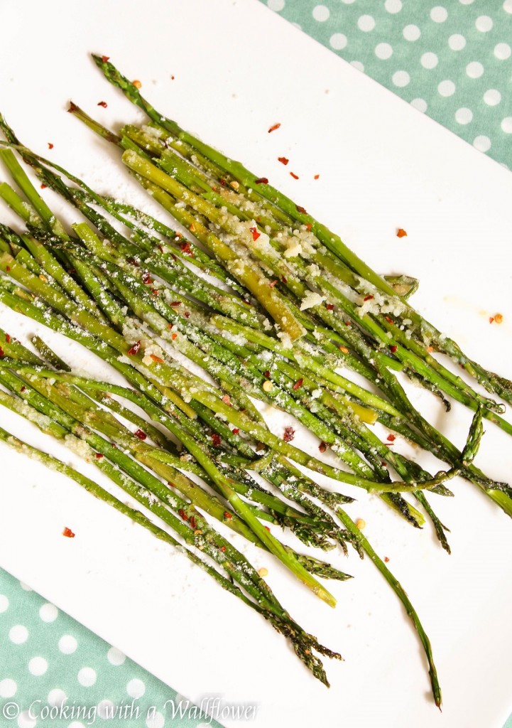 Roasted Parmesan Asparagus | Cooking with a Wallflower