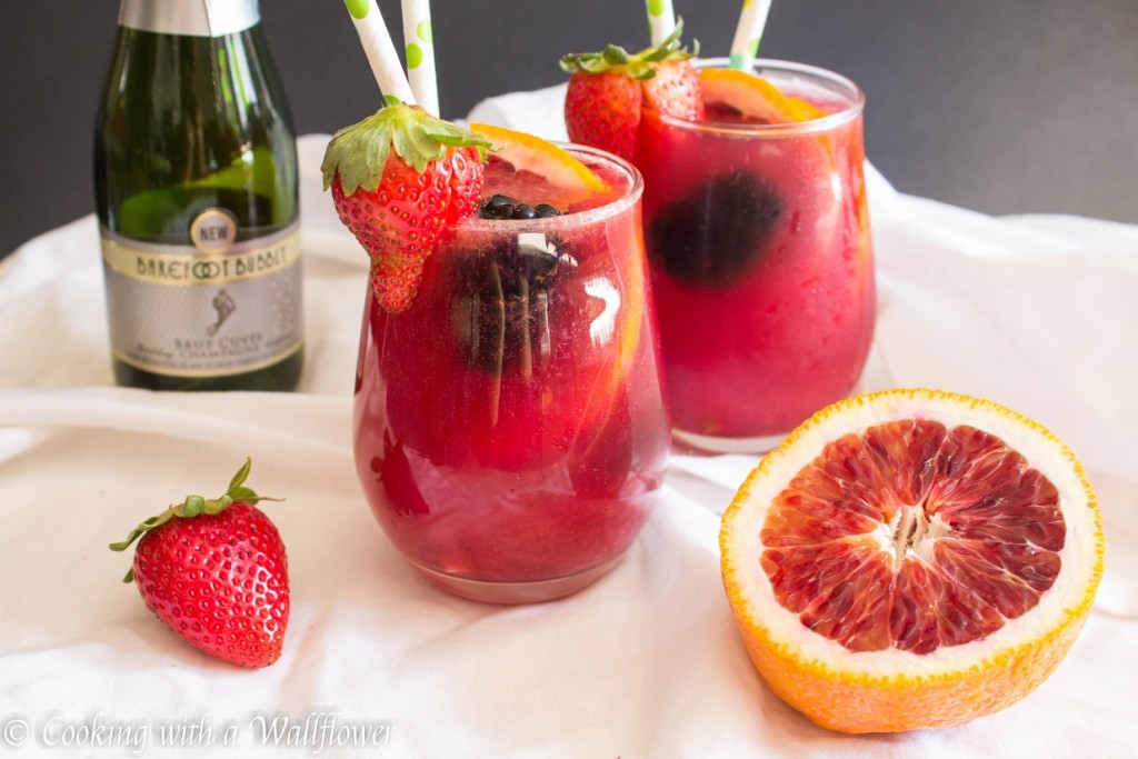 Blood Orange Mimosa | Cooking with a Wallflower