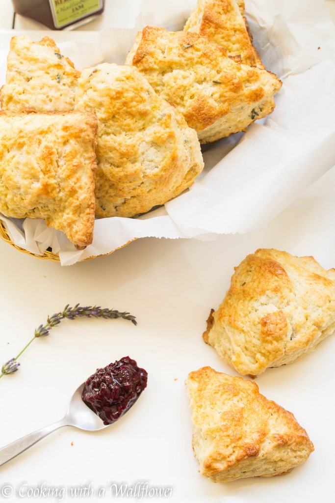 Lavender Scones | Cooking with a Wallflower