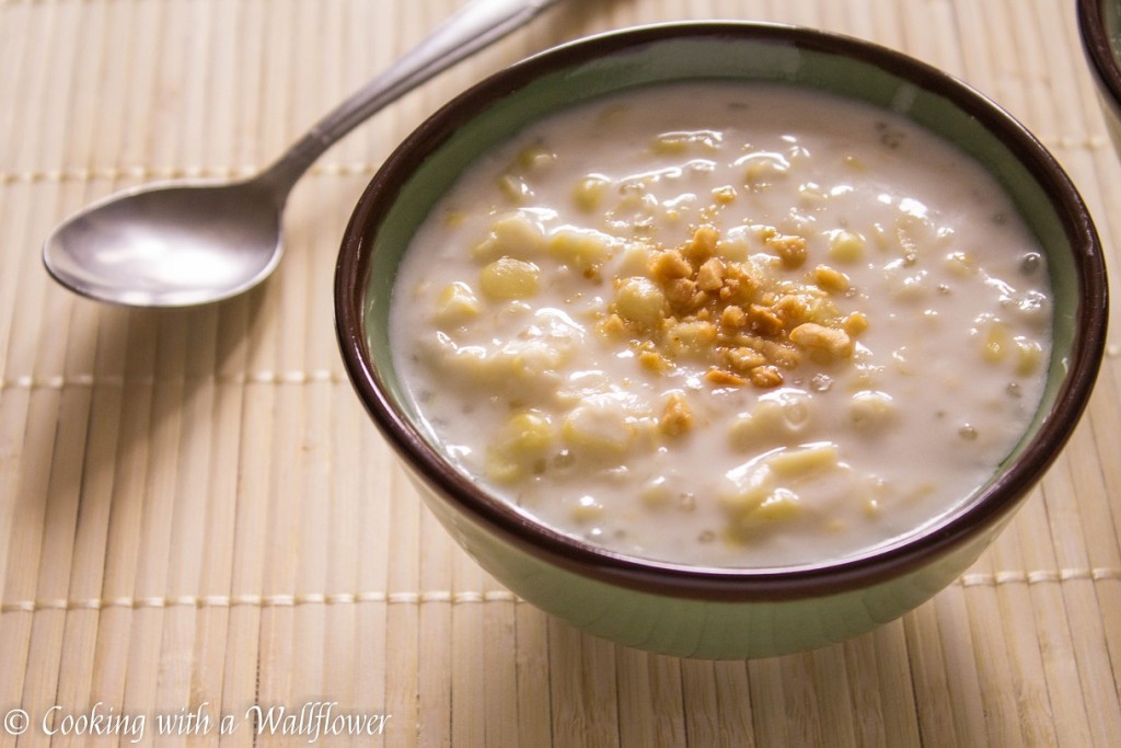 Vietnamese Corn and Coconut Pudding | Cooking with a Wallflower