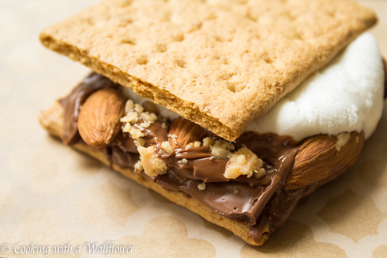 Almond Toffee Crunch S’mores