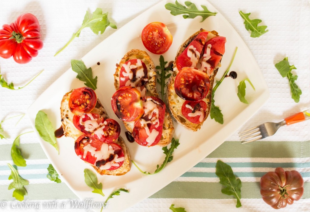 Heirloom Tomato Toast | Cooking with a Wallflower