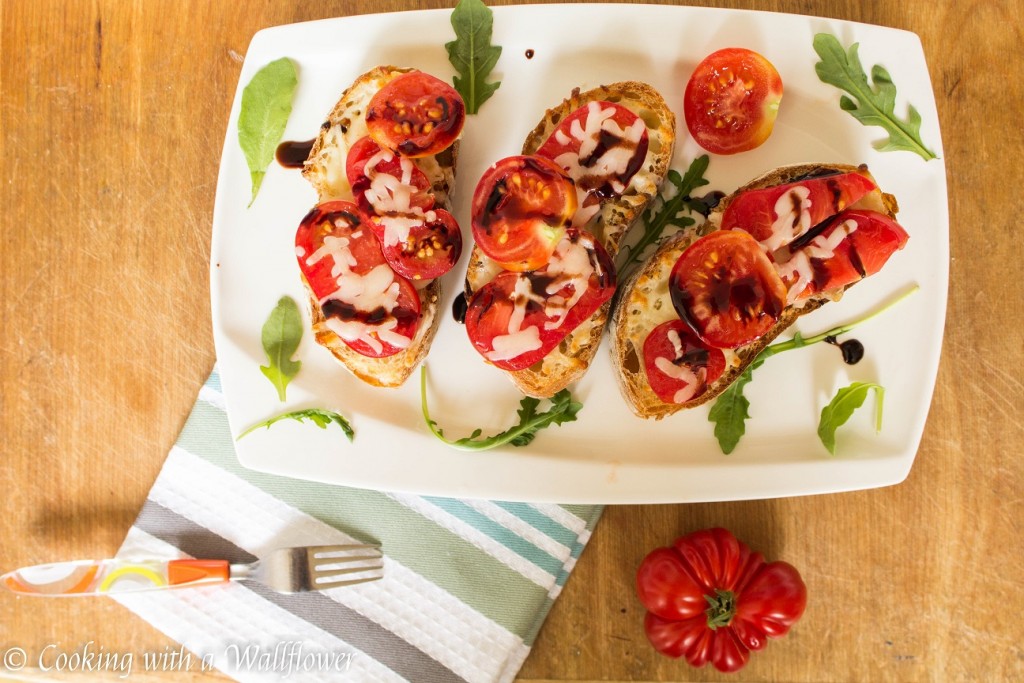 Heirloom Tomato Toast | Cooking with a Wallflower