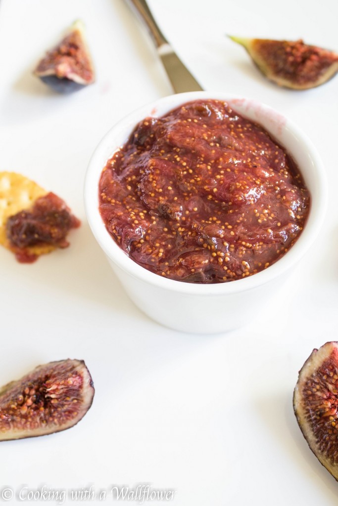 Fresh Fig Jam | Cooking with a Wallflower