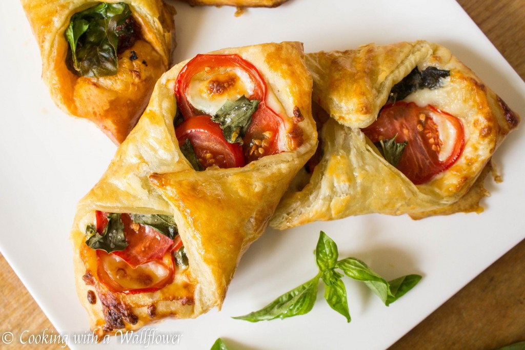 Tomato Basil Pastries - Cooking with a Wallflower