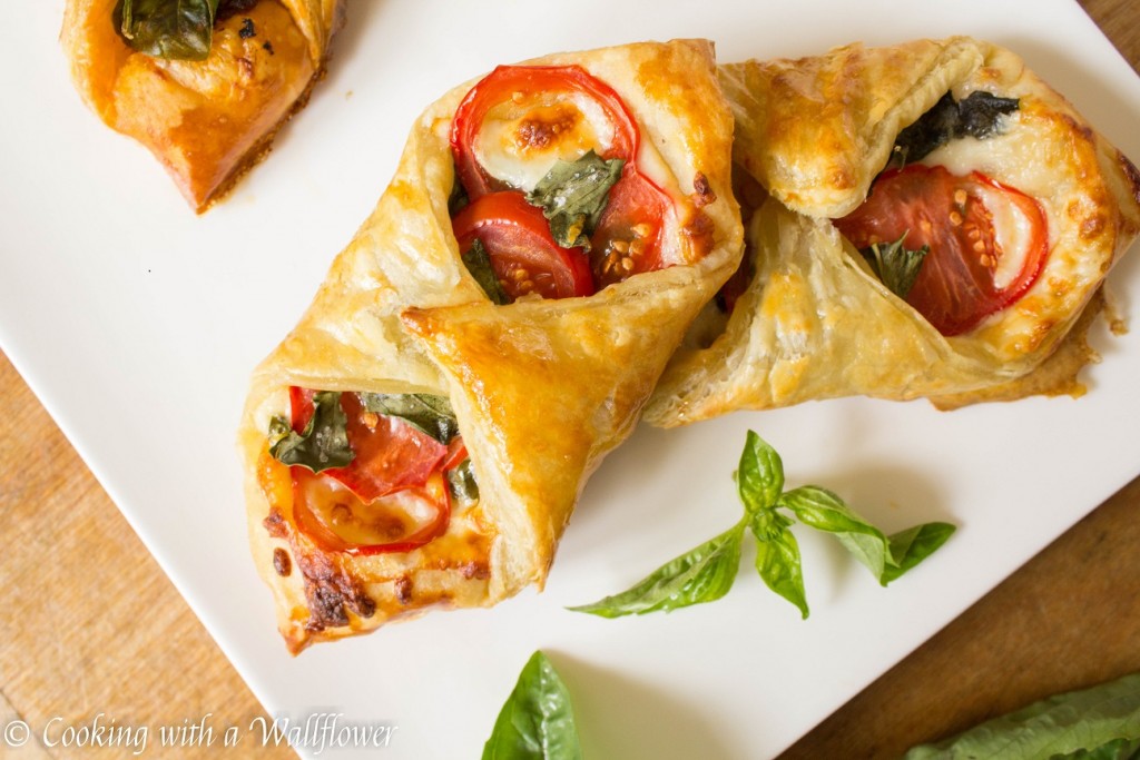 Tomato Basil Pastries | Cooking with a Wallflower