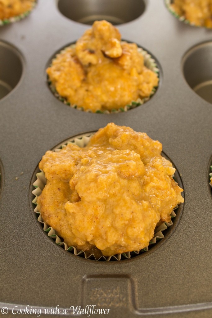 Baked Pumpkin Walnut French Toast Cups | Cooking with a Wallflower