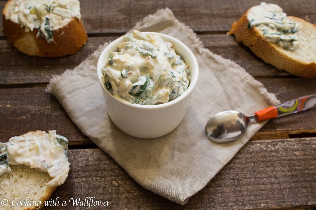 Creamy Kale Artichoke Dip | Cooking with a Wallflower