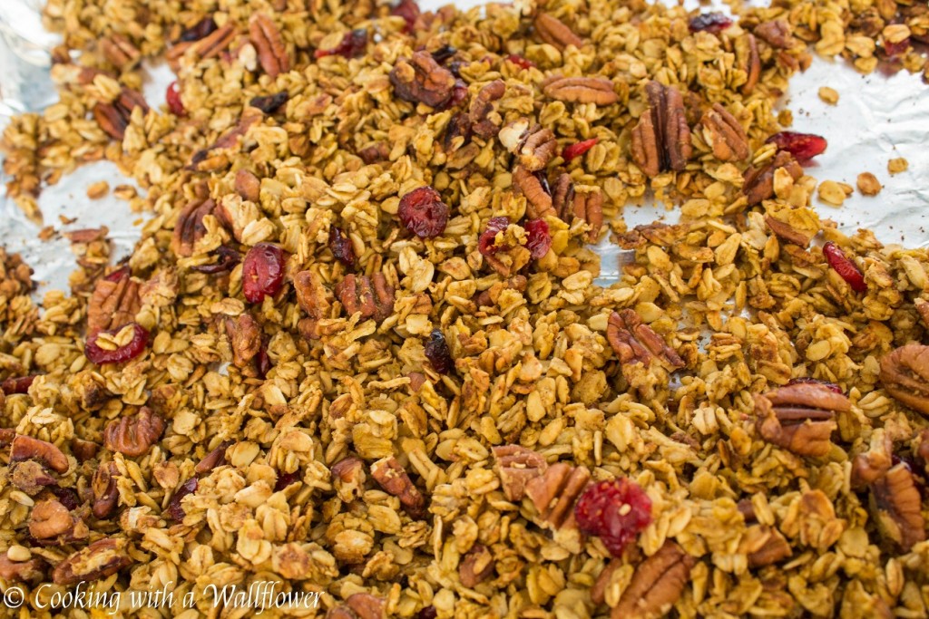 Pumpkin Pecan Maple Granola | Cooking with a Wallflower