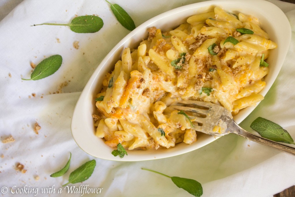 Roasted Butternut Squash Mac and Cheese | Cooking with a Wallflower