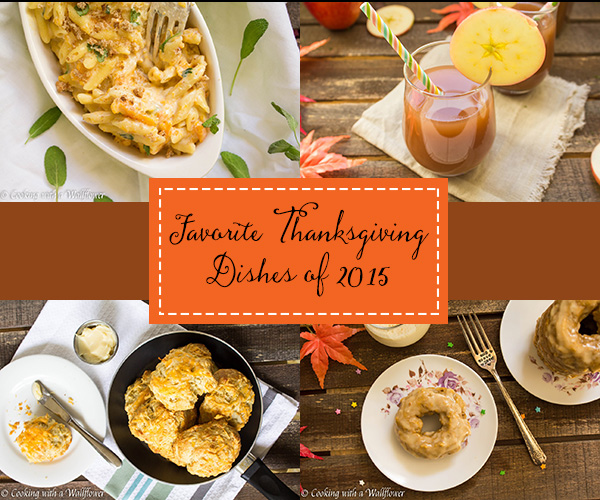 Favorite Thanksgiving Dishes of 2015