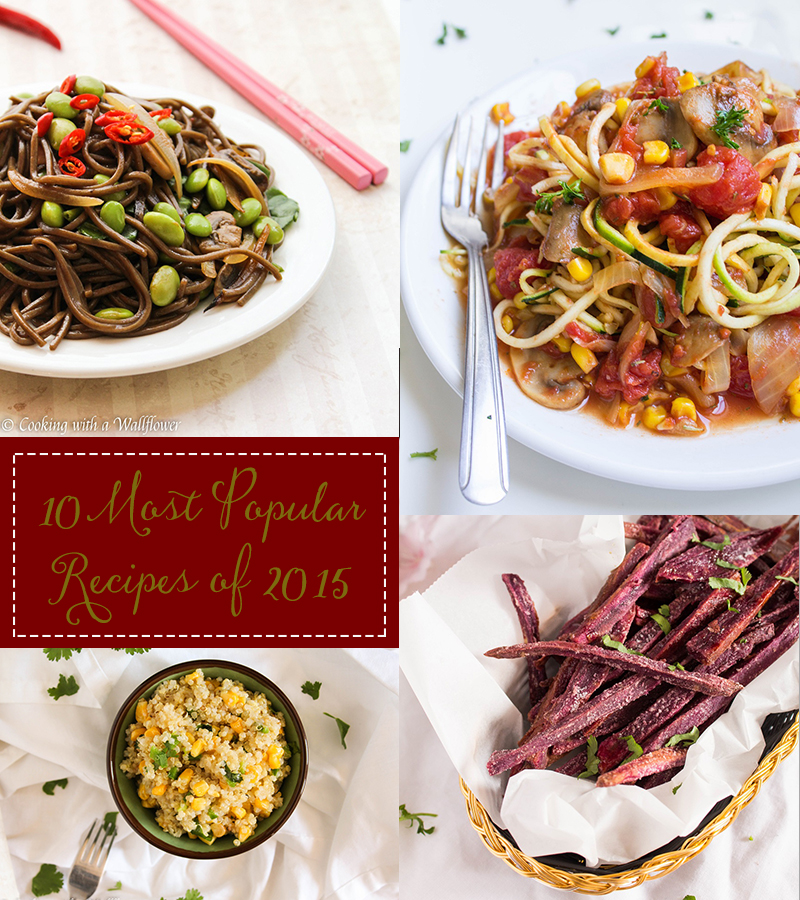 10 Most Popular Recipes of 2015