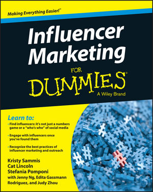 Blogging Tips: Influencer Marketing For Dummies and a Giveaway
