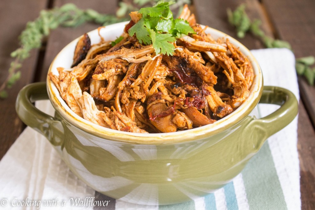 Honey Chipotle Shredded Chicken | Cooking with a Wallflower