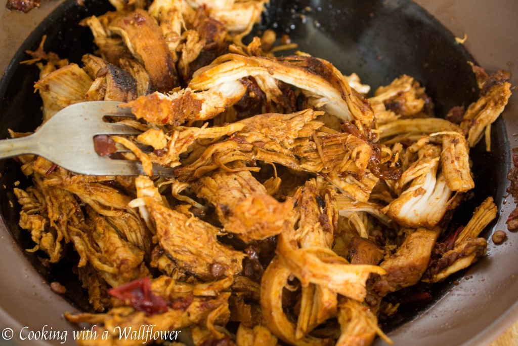 Honey Chipotle Shredded Chicken | Cooking with a Wallflower