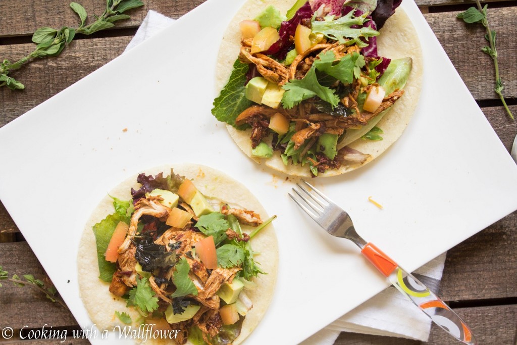 Honey Chipotle Chicken Tacos | Cooking with a Wallflower