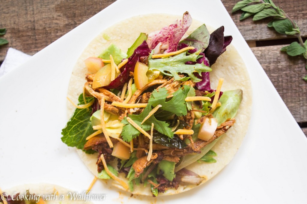 Honey Chipotle Chicken Tacos | Cooking with a Wallflower