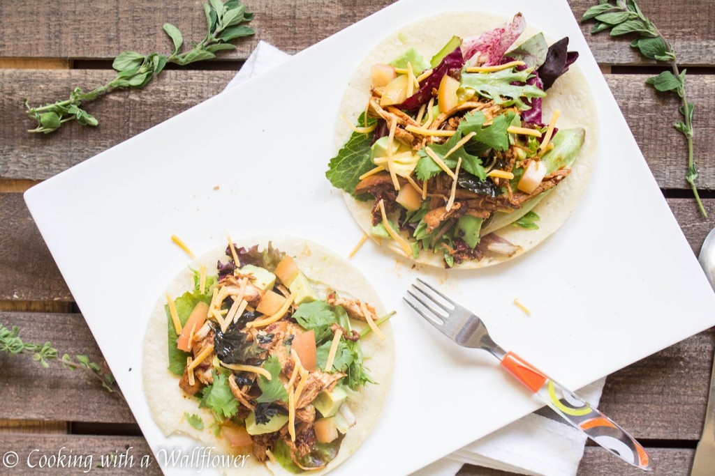 Honey Chipotle Chicken Tacos | Cooking with a Wallflower