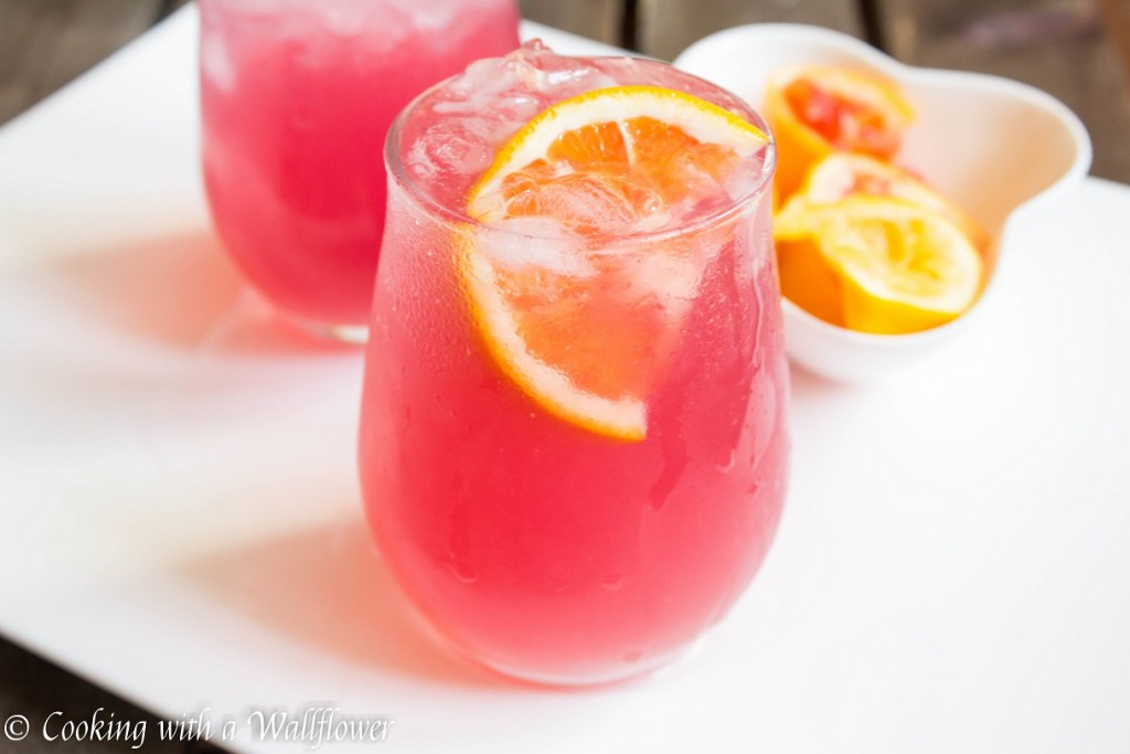 Rosé Blood Orange Lemonade | Cooking with a Wallflower