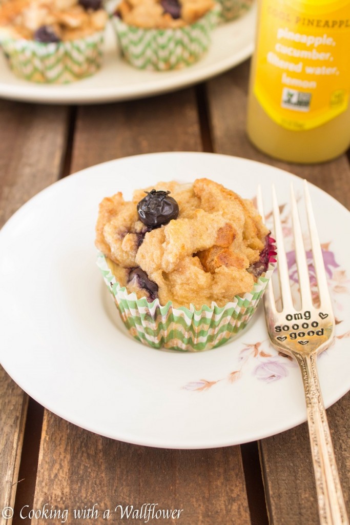 Baked Blueberry Coconut French Toast Cups | Cooking with a Wallflower