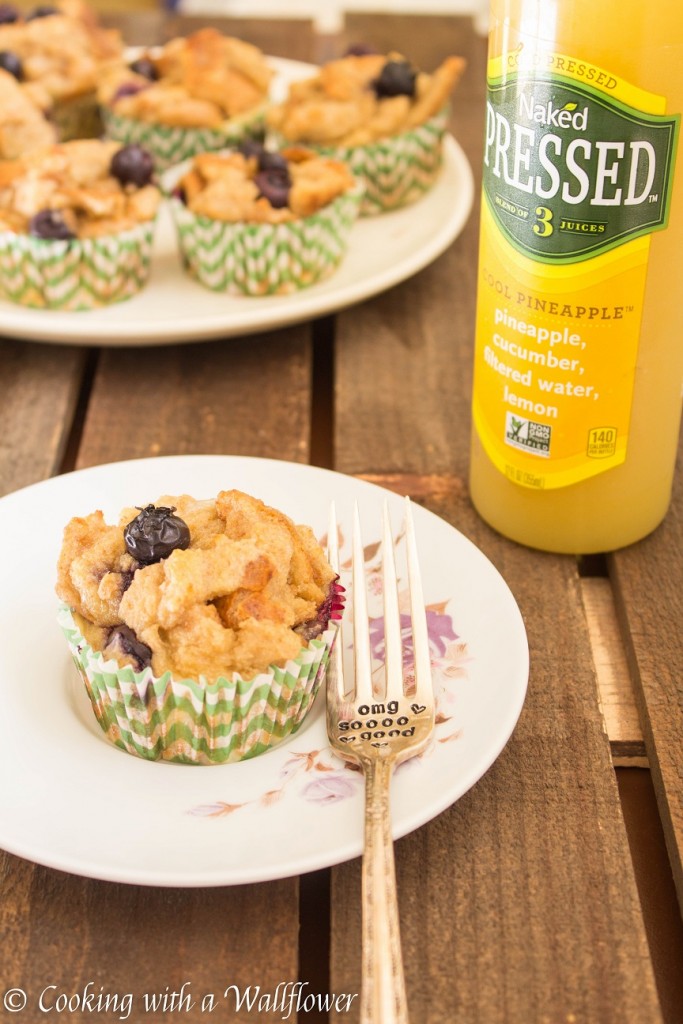 Baked Blueberry Coconut French Toast Cups | Cooking with a Wallflower