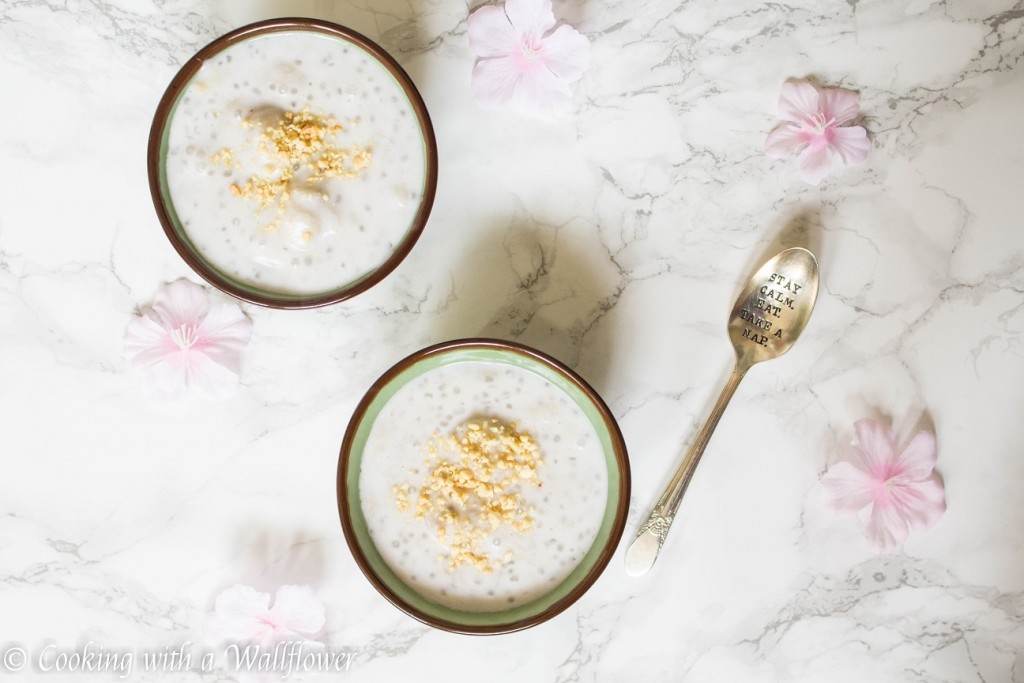 Banana Tapioca Pudding in Coconut Milk | Cooking with a Wallflower