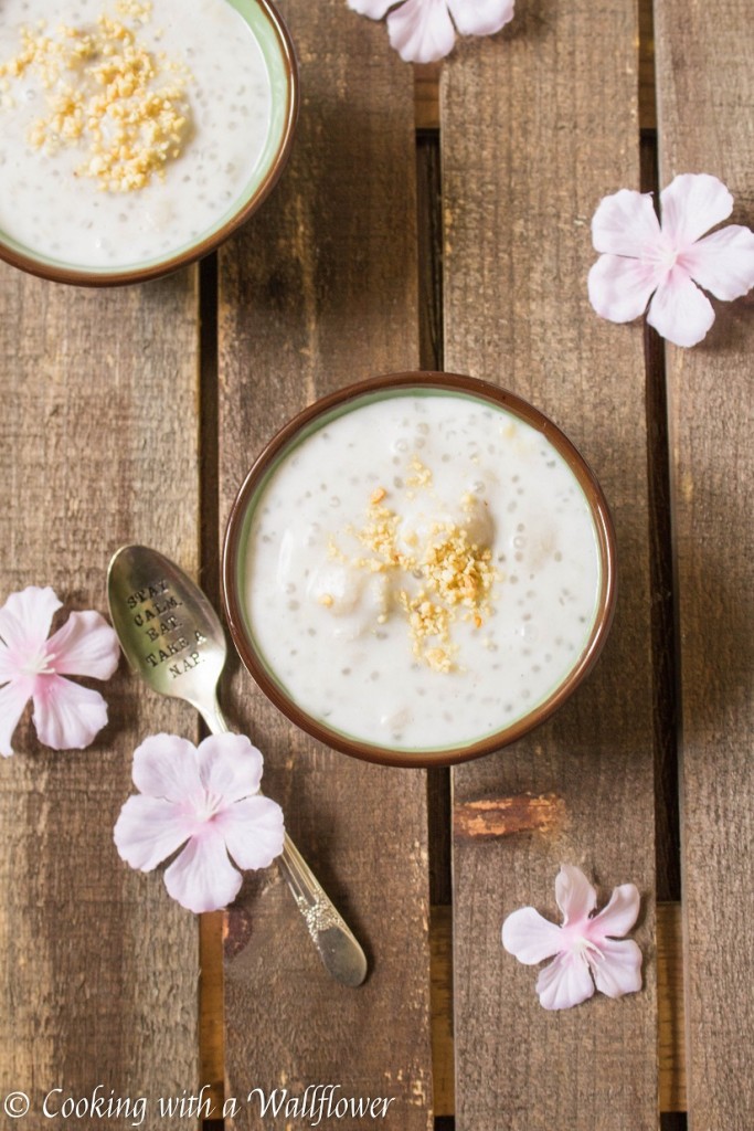 Banana Tapioca Pudding in Coconut Milk | Cooking with a Wallflower
