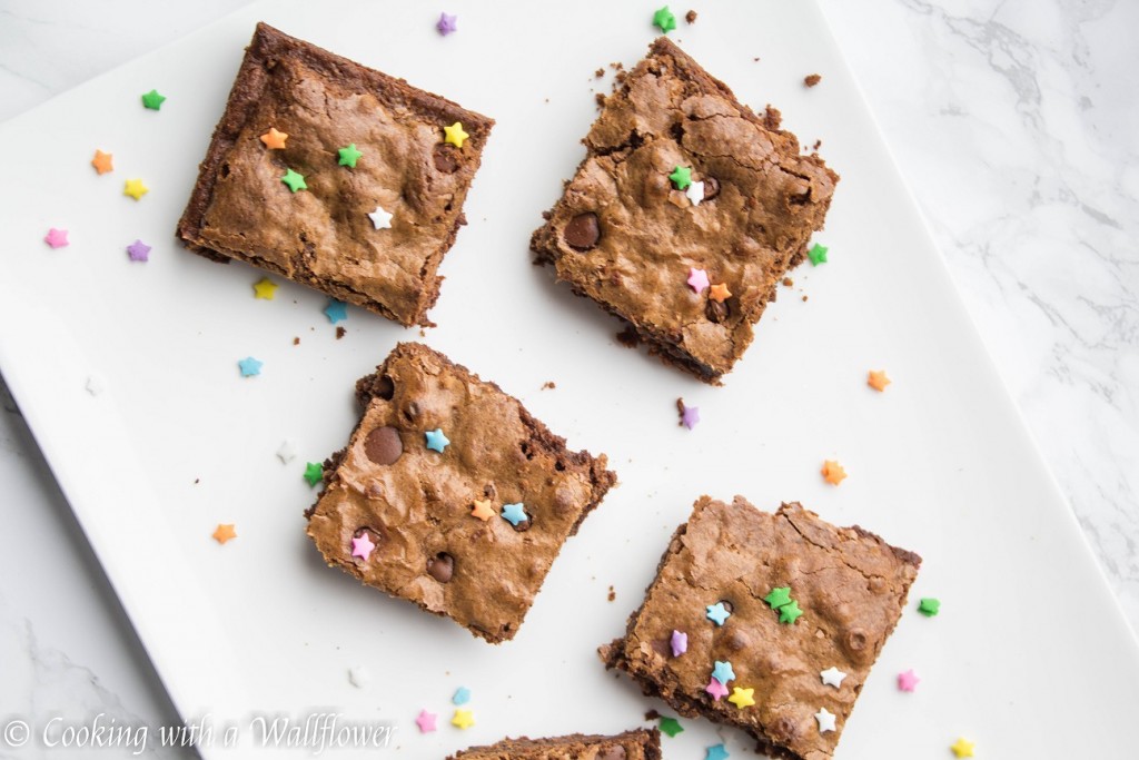 Chewy Mocha Brownies | Cooking with a Wallflower