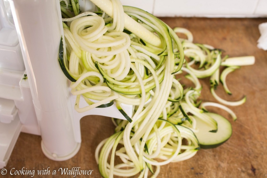 Chicken Zucchini Noodle Soup | Cooking with a Wallflower