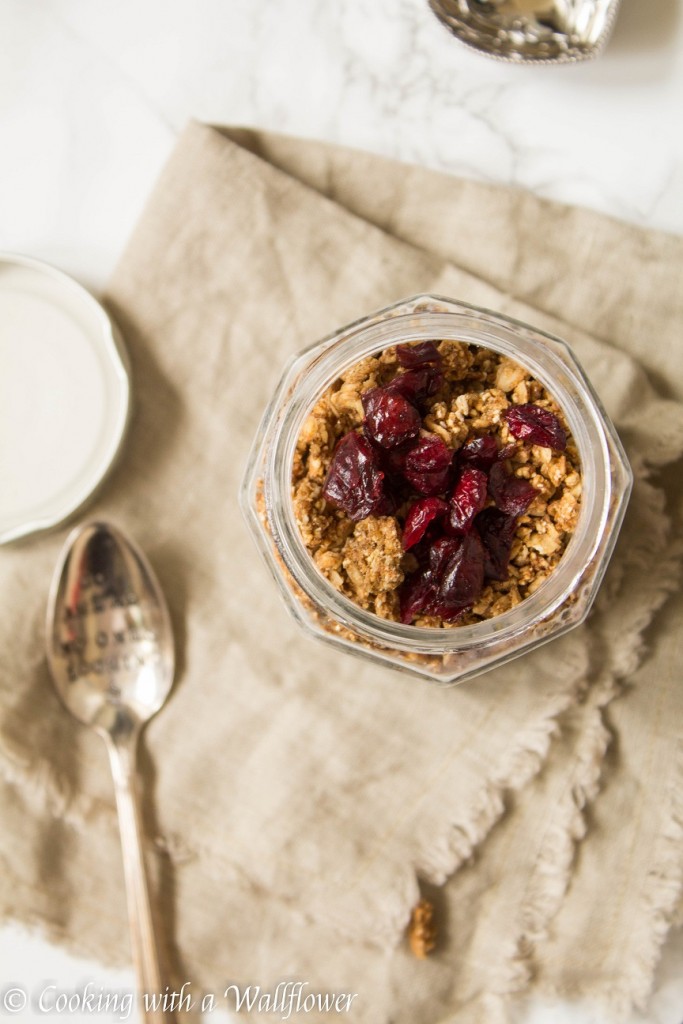 Vanilla Chia Pudding with Granola | Cooking with a Wallflower