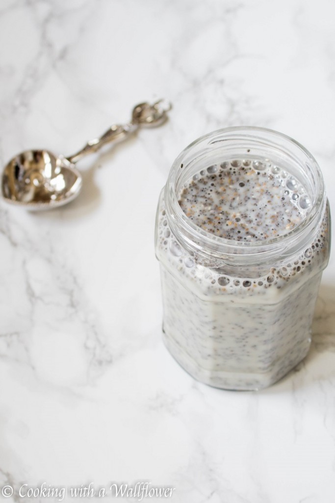 Vanilla Chia Pudding with Granola | Cooking with a Wallflower