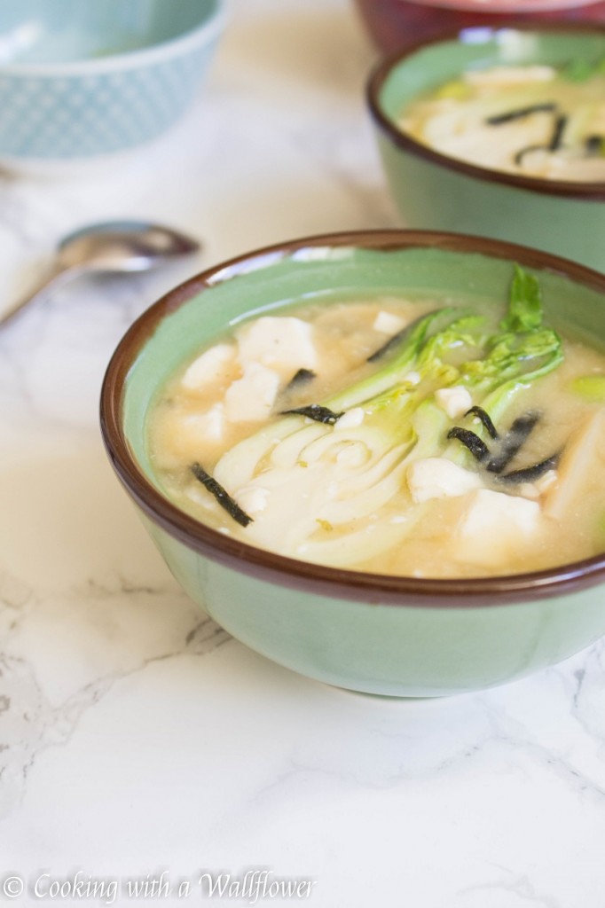 Vegetable Miso Soup | Cooking with a Wallflower