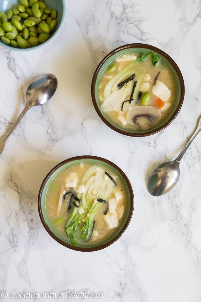 Vegetable Miso Soup | Cooking with a Wallflower